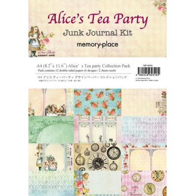 Asuka Studio Memory Place Alice's Tea Party Designpapier - Paper Pack